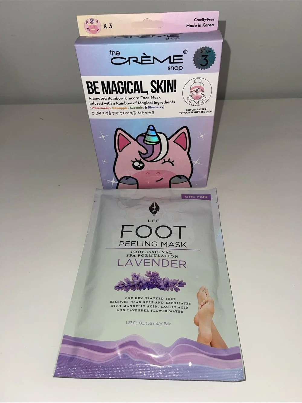 LEE Lavender Foot Peeling Mask — Lavender Crème shop 3 face masks